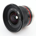 Samyang 12mm f/2 NCS CS Fujifilm X used