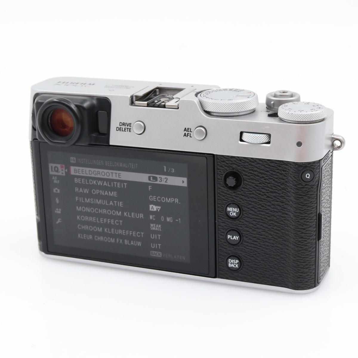 Fujifilm X100V silver used