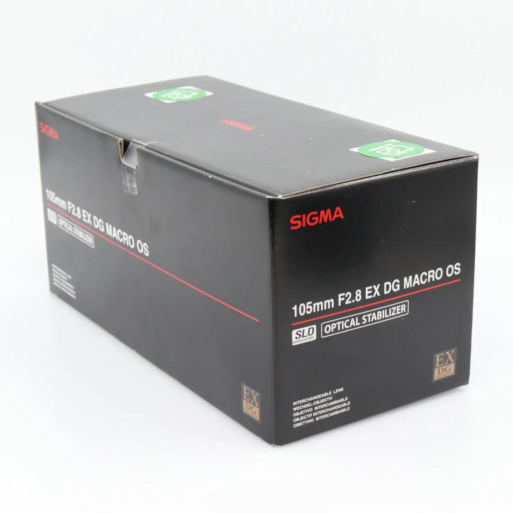 Sigma 105mm f/2.8 EX DG Macro OS HSM Nikon FX used