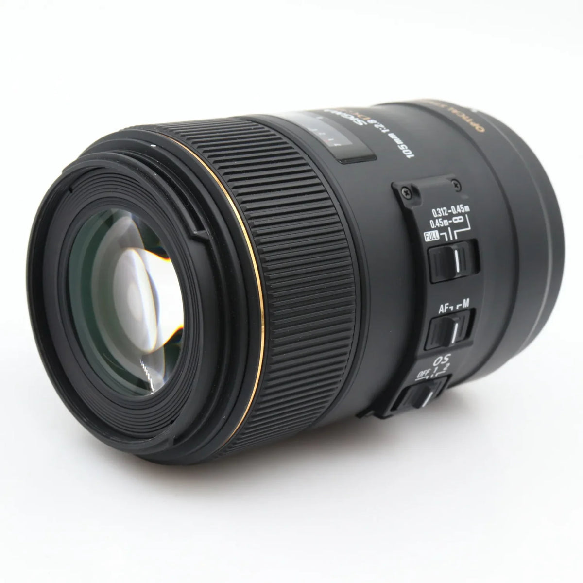 Sigma 105mm f/2.8 EX DG Macro OS HSM Nikon FX used