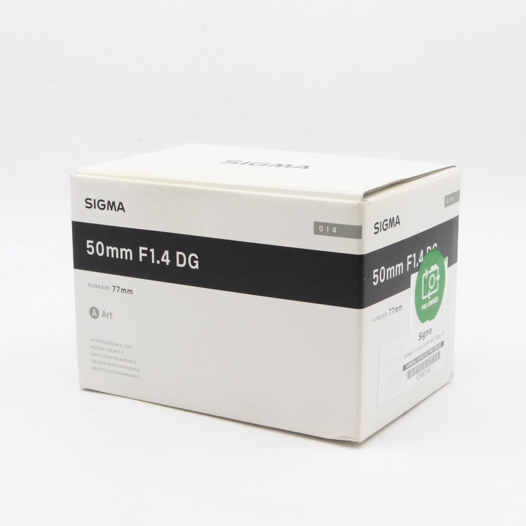 Sigma 50mm F/1.4 DG HSM ART Sony FE gebraucht