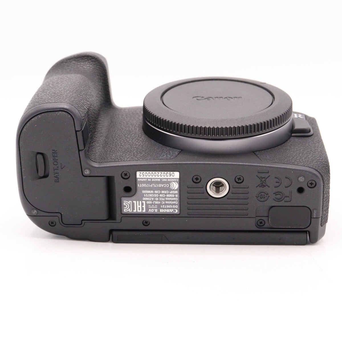 Canon EOS R body used
