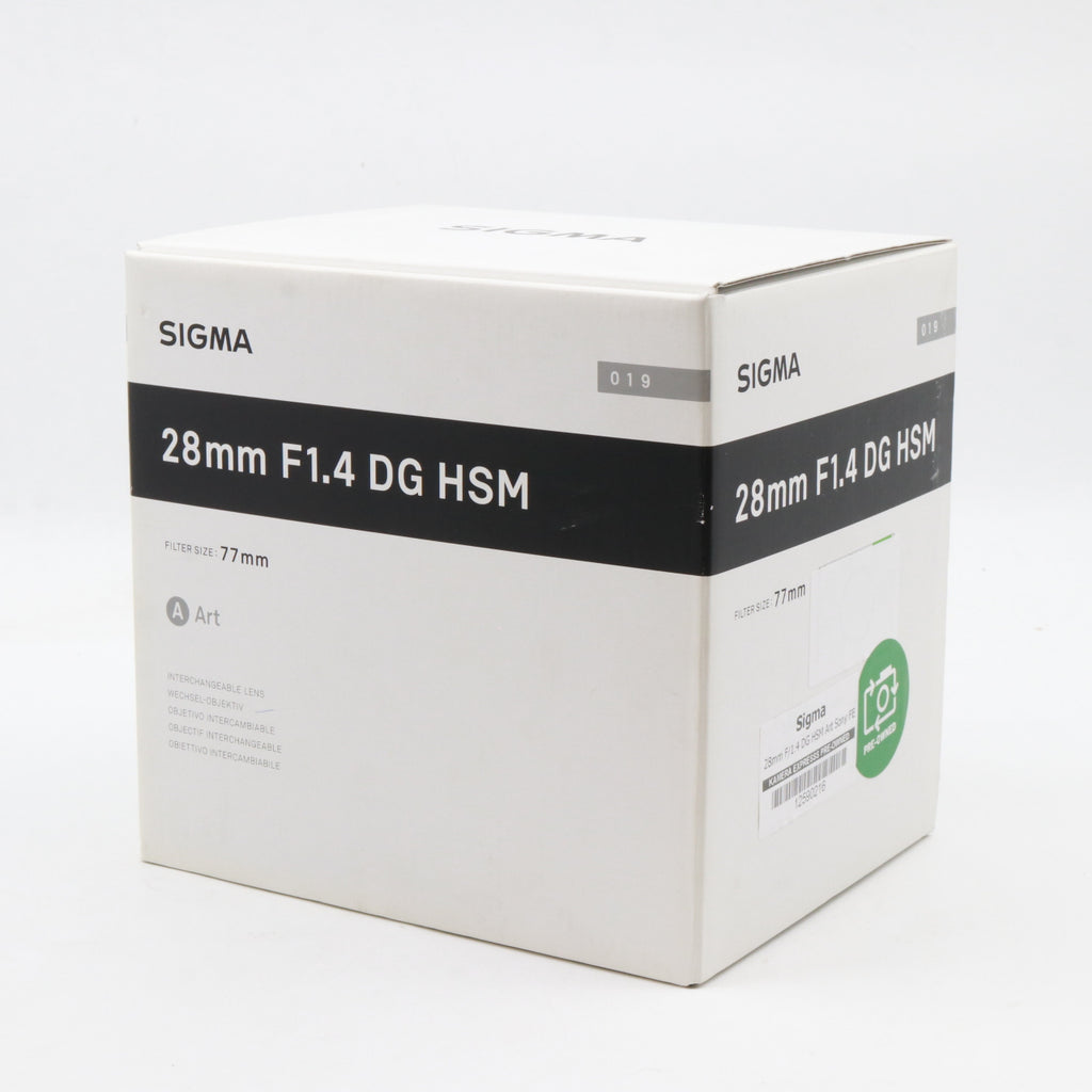 Sigma 28mm F/1.4 DG HSM Art Sony FE used