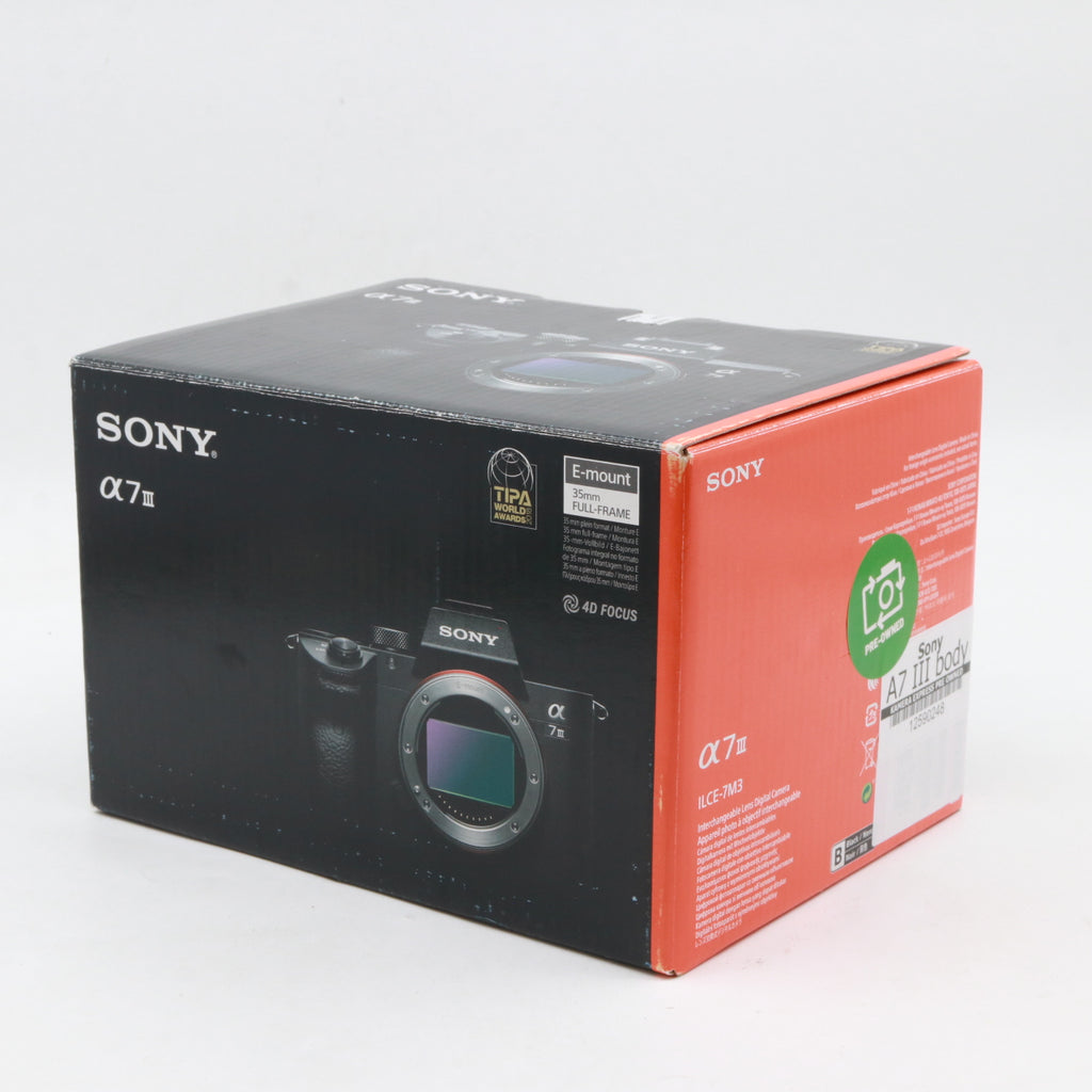 Sony A7 III Gehäuse gebraucht