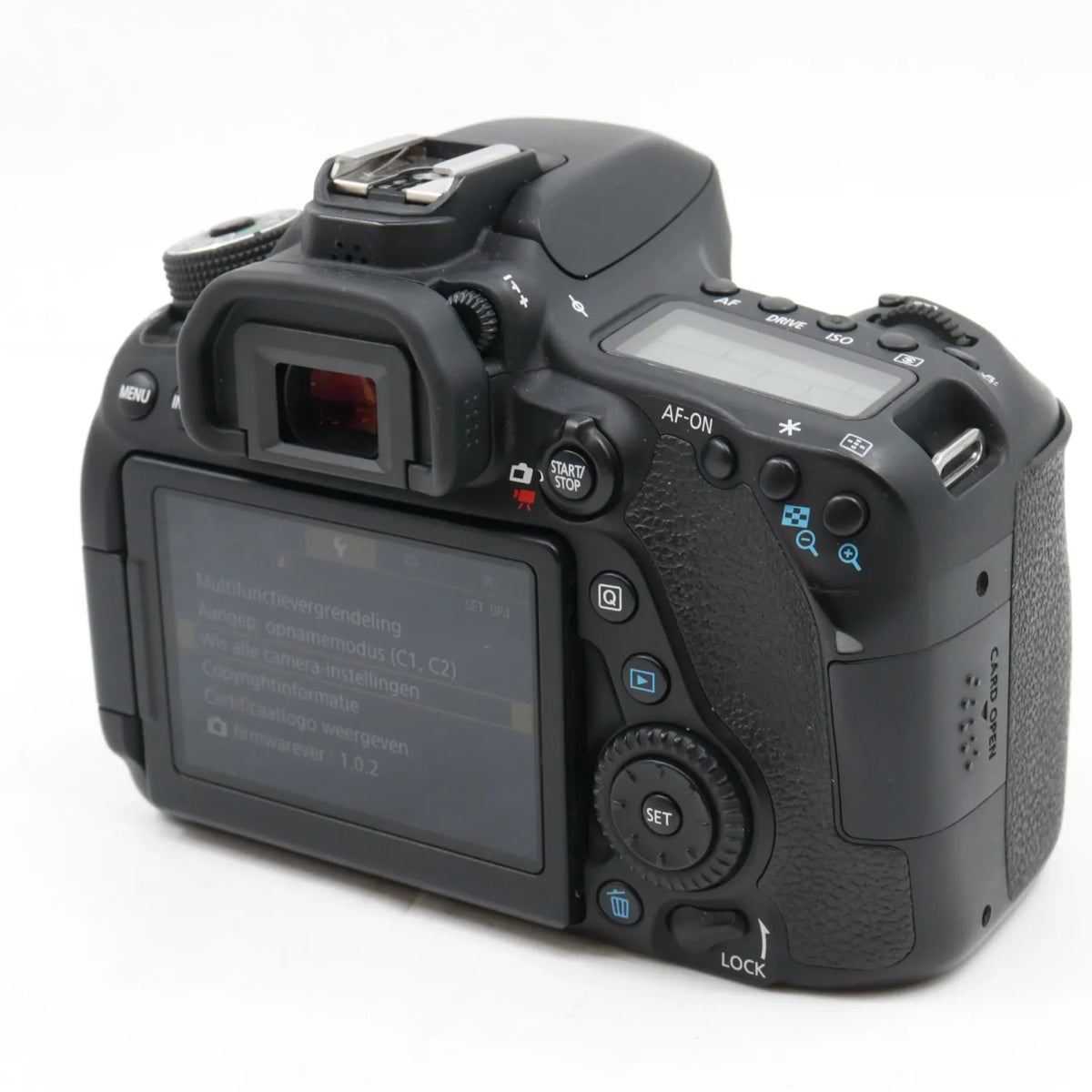 Canon EOS 80D body used