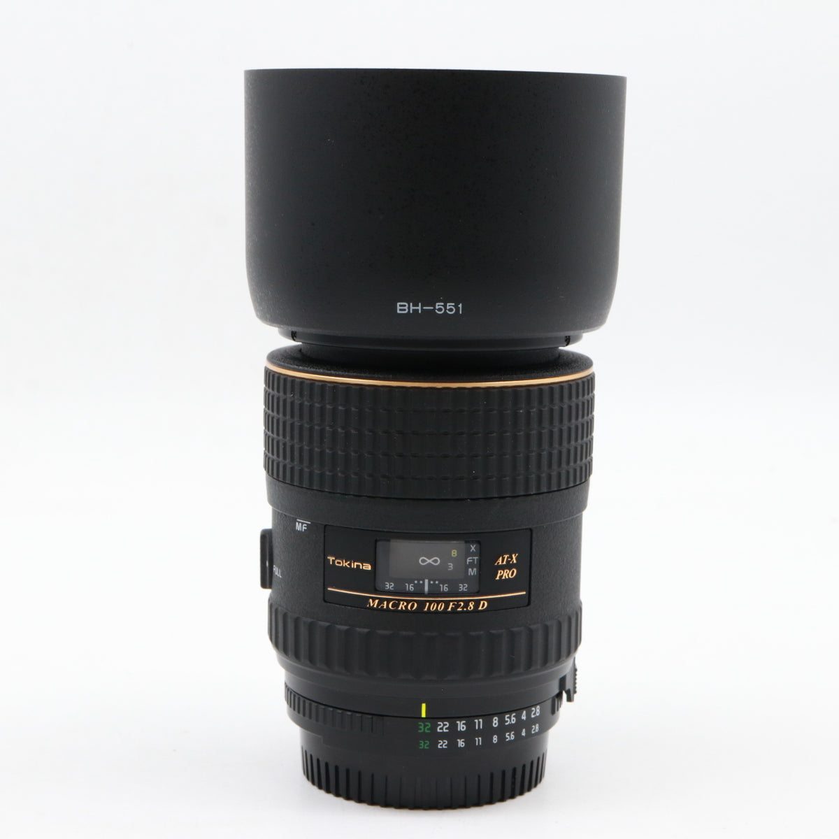 Tokina 100mm F/2.8 AT-X macro 1:1 Nikon FX used
