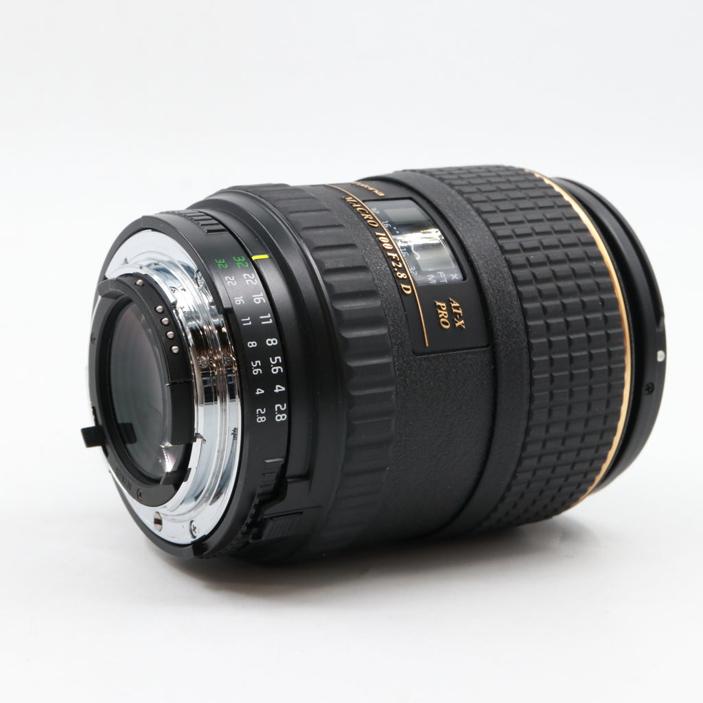 Tokina 100mm F/2.8 AT-X macro 1:1 Nikon FX used