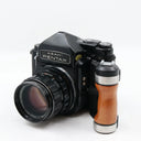Pentax 6x7 body + SMC Takumar 105mm f/2.4 + handle gebraucht
