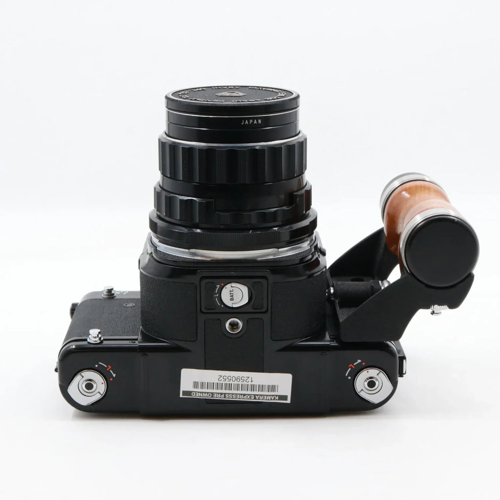 Pentax 6x7 body + SMC Takumar 105mm f/2.4 + handle gebraucht