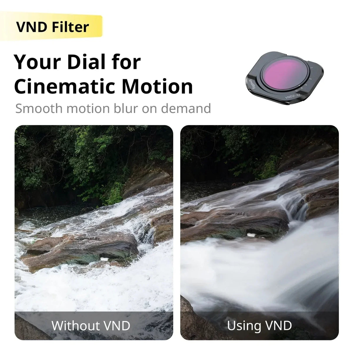 SmallRig 7108 Light Pollution Filter for Insta360 Luna Pro