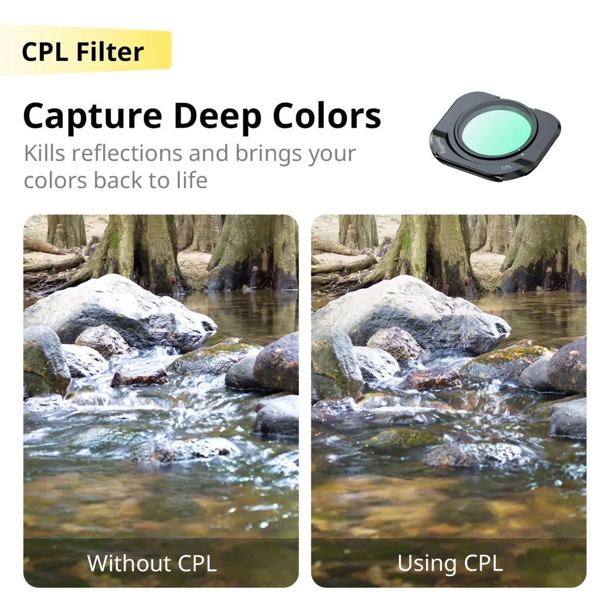 SmallRig 7108 Light Pollution Filter for Insta360 Luna Pro
