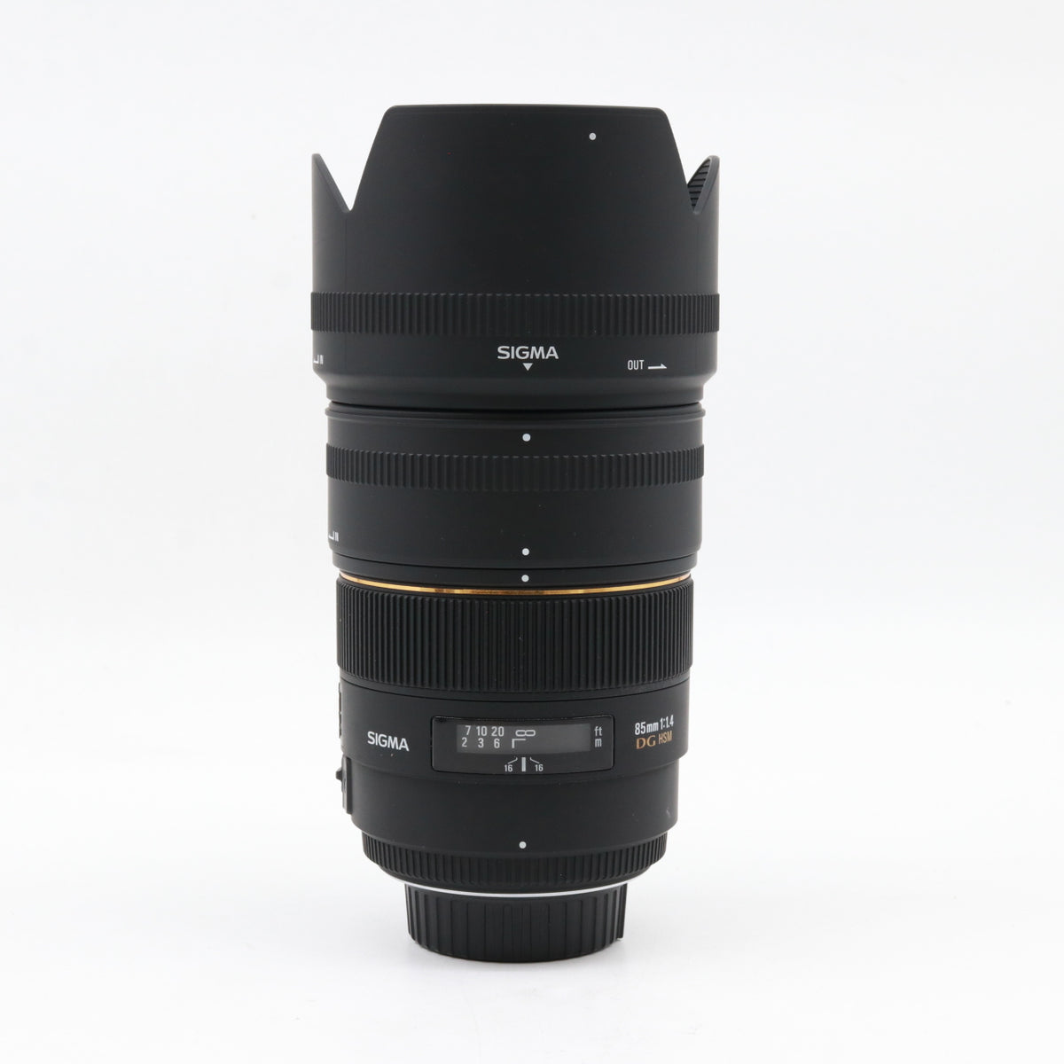 Sigma 85mm f/1.4 EX DG HSM Nikon used