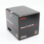 Sigma 50mm f/1.4 EX DG HSM Nikon gebraucht