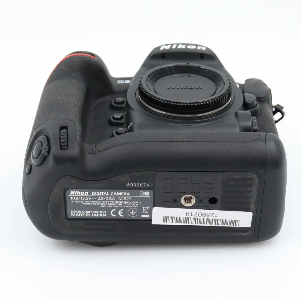 Nikon D6 body used