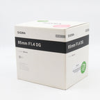 Sigma 85mm f/1.4 ART DG HSM Canon EF gebraucht