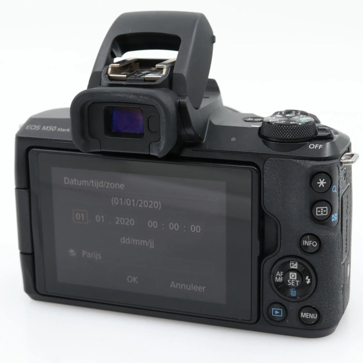 Canon EOS M50 mark II + EF-M 15-45mm f/3.5-6.3 IS STM used