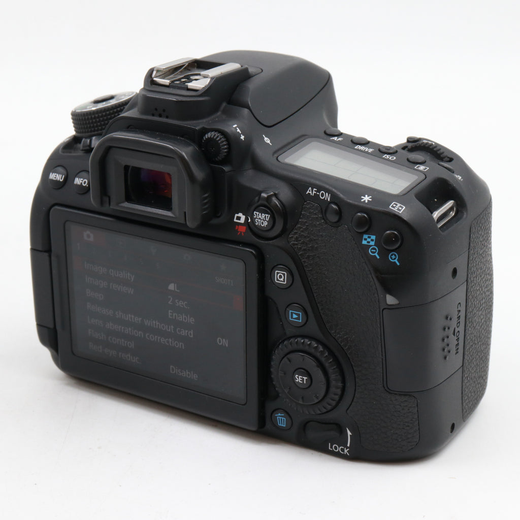 Canon EOS 80D body used
