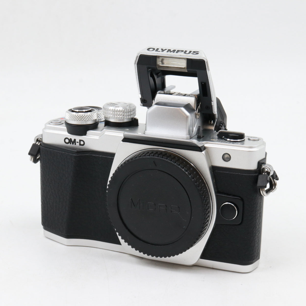 Olympus OM-D E-M10 mark II Gehäuse silber gebraucht
