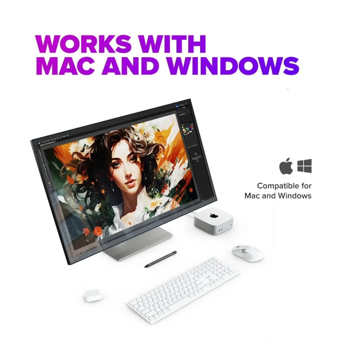 Alogic Clarity 5K Fold Touch 27" Touchscreen-Monitor mit USB-C Power Delivery