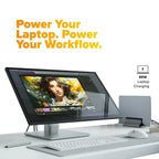 Alogic Clarity Fold Touch 27" 4K Touchscreen-Monitor mit Webcam und USB-C Power Delivery