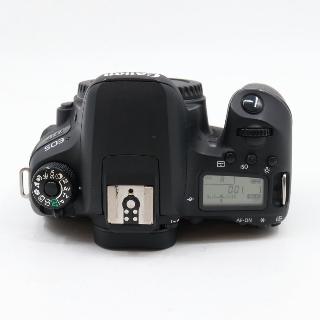 Canon EOS 77D body used