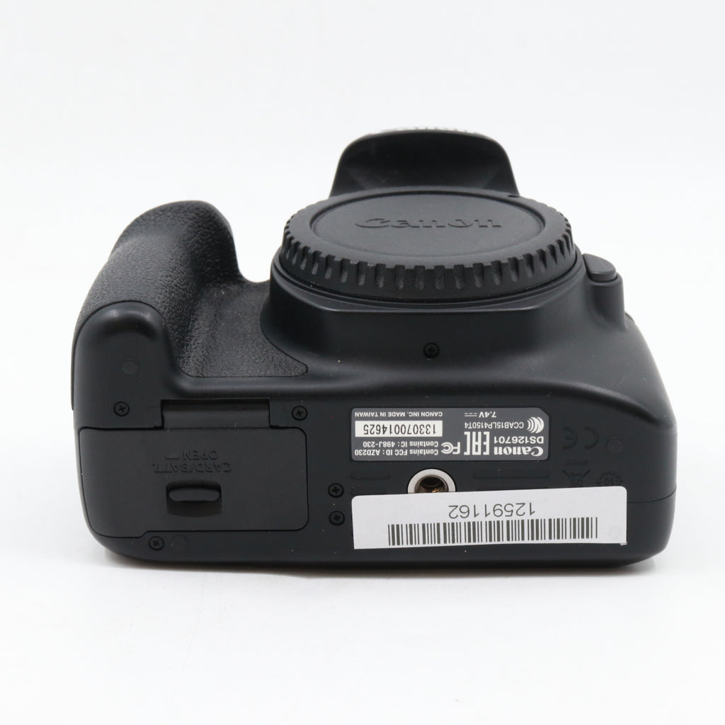 Canon EOS 4000D body used