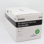 Sigma 60-600mm f/4.5-6.3 DG OS HSM Sports Canon EF gebraucht