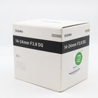 Sigma 14-24mm f/2.8 DG HSM Art Nikon FX used