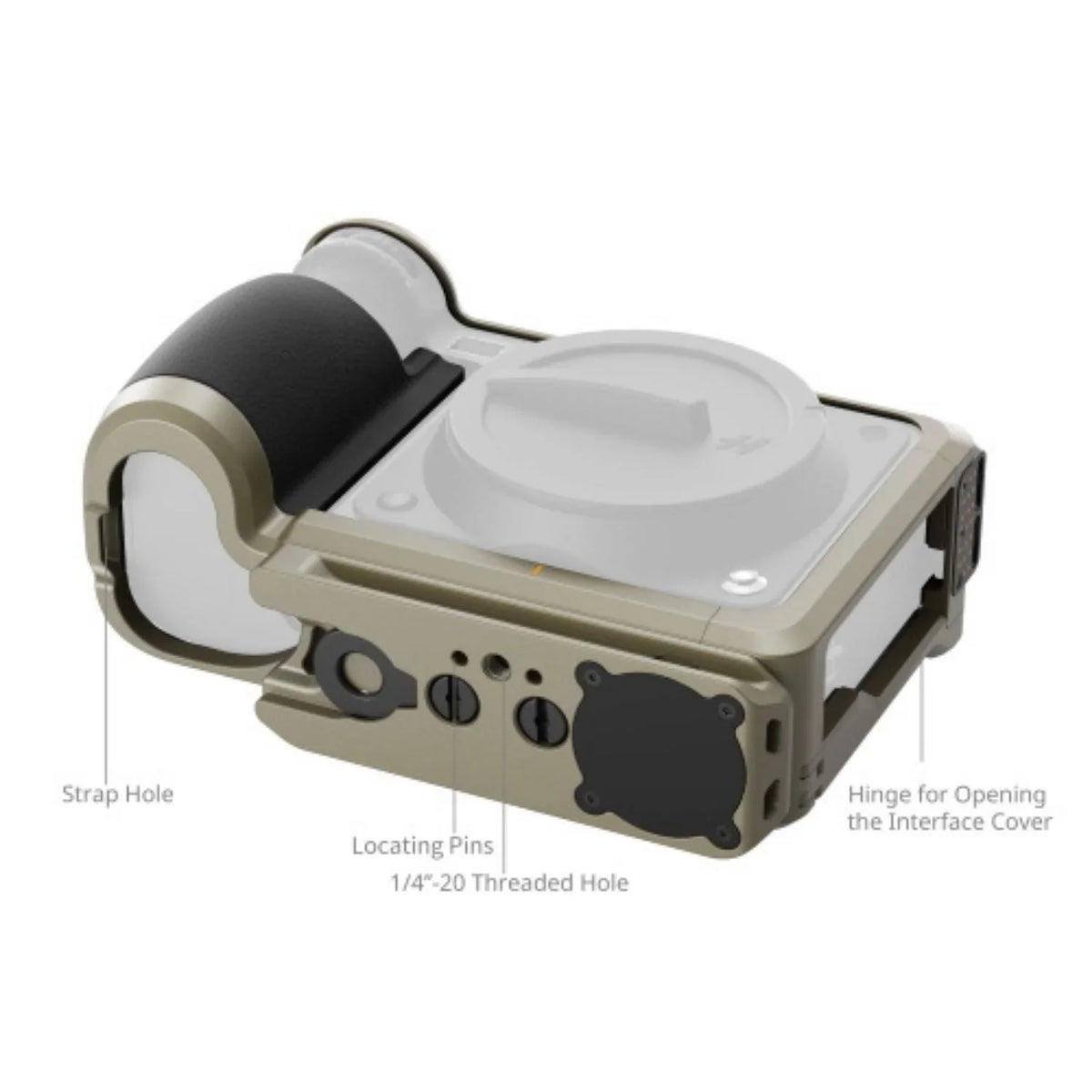SmallRig 5928 Modular Cage for Hasselblad X2D 100c series - Tundra Green