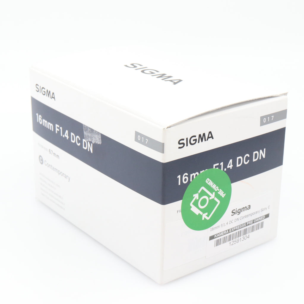 Sigma 16mm f/1.4 DC DN Contemporary Sony E gebraucht