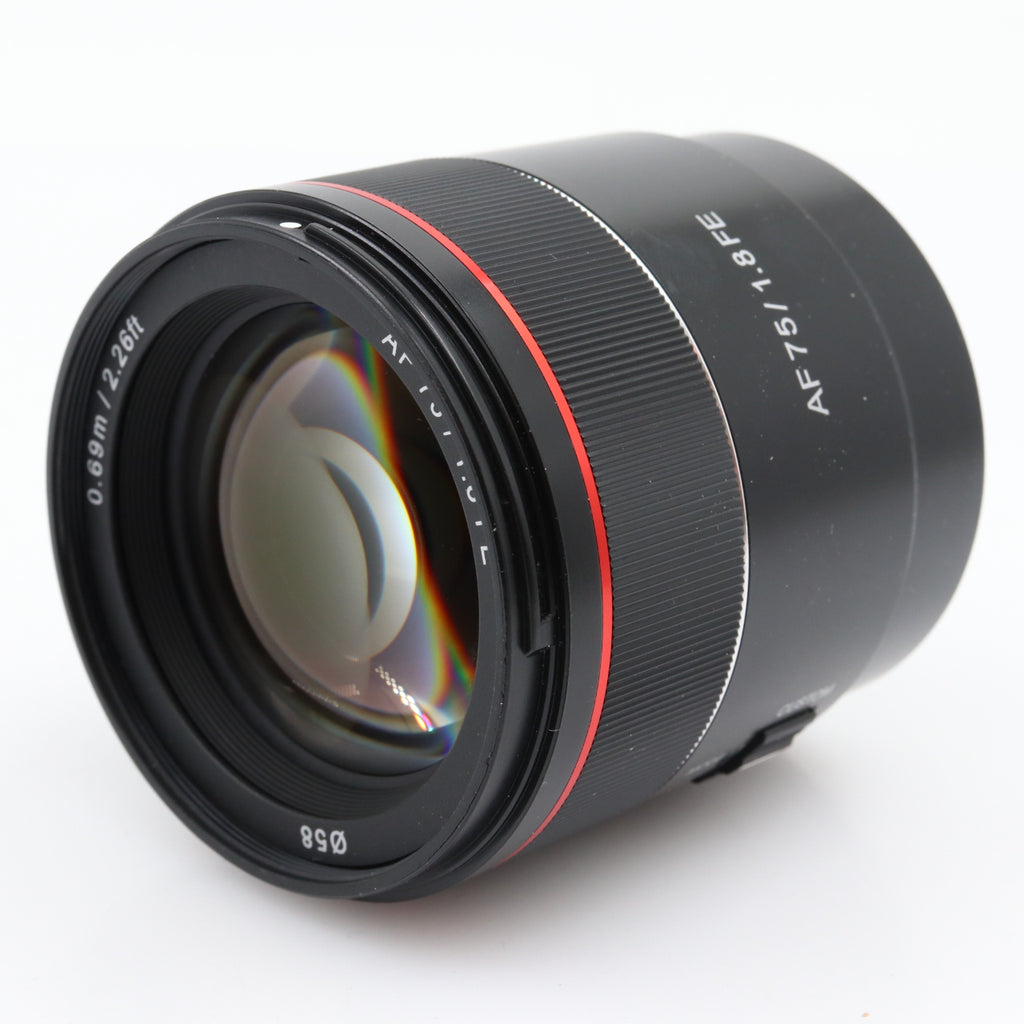 Samyang 75mm F/1.8 AF Sony FE used