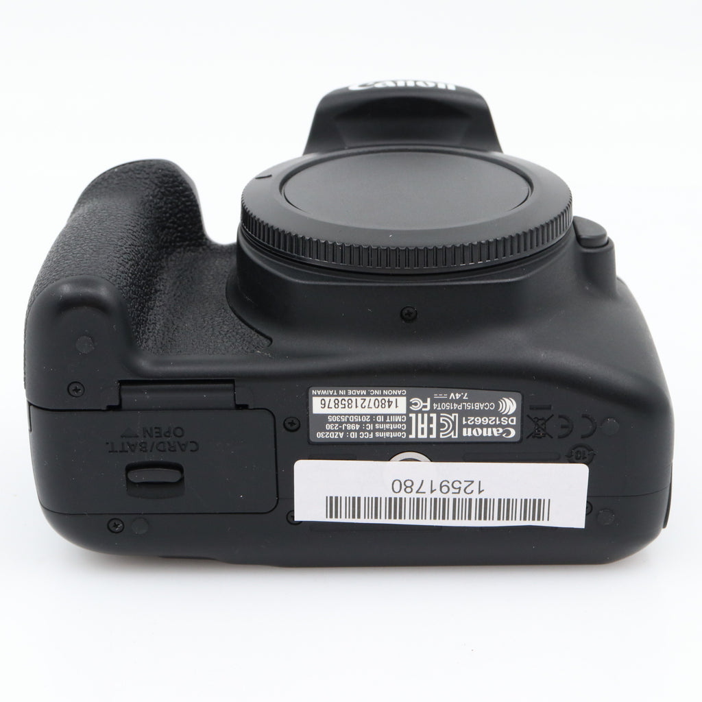 Canon EOS 1300D body used