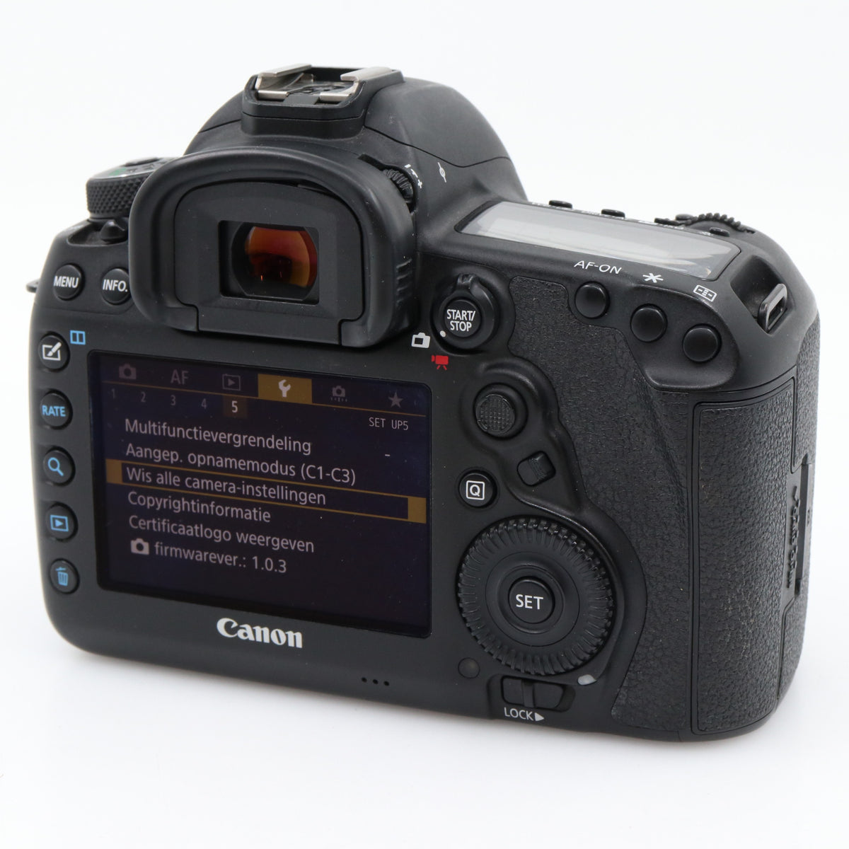 Canon EOS 5D mark IV body used