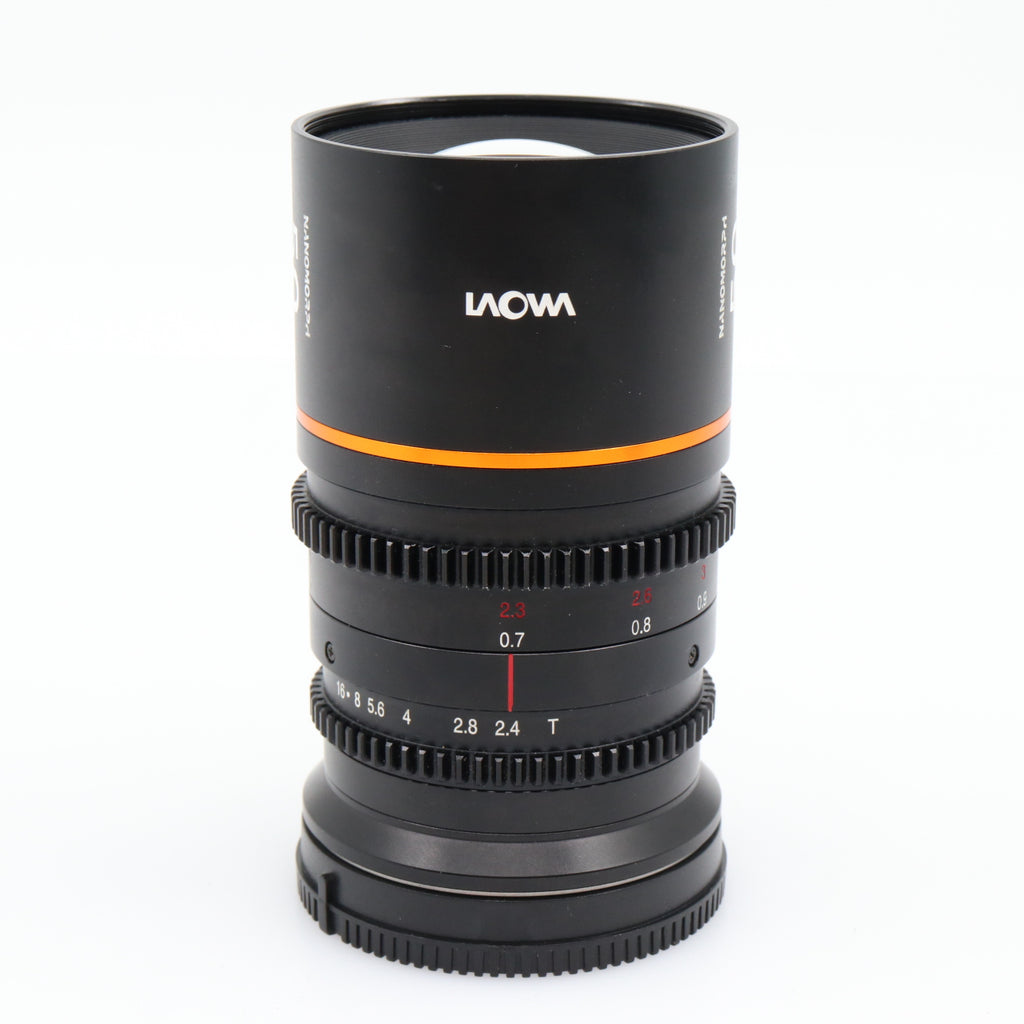 Laowa Nanomorph S35 Bundle (27,35,50mm) (Amber) (Cine) Sony E used