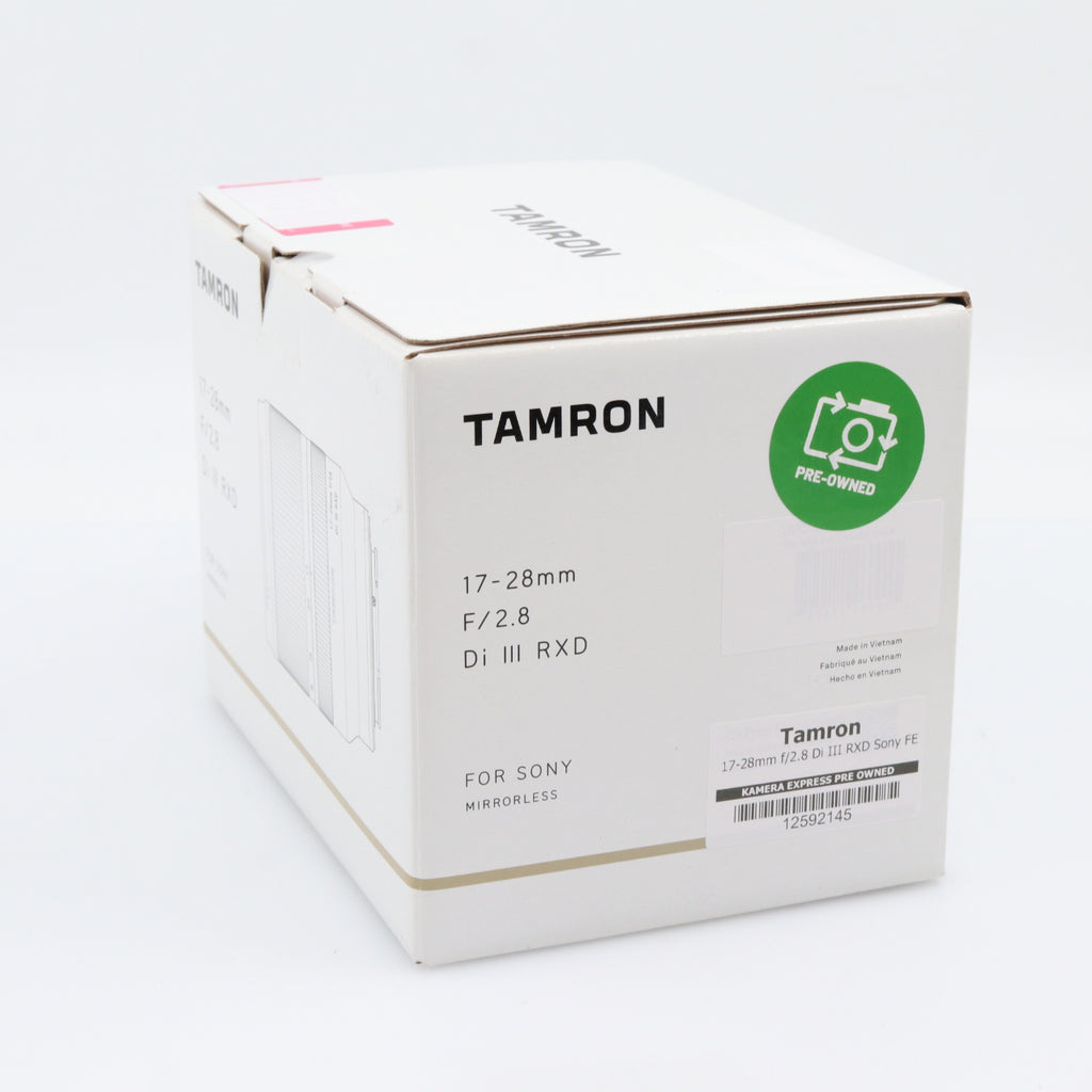 Tamron 17-28mm f/2.8 Di III RXD Sony FE gebraucht