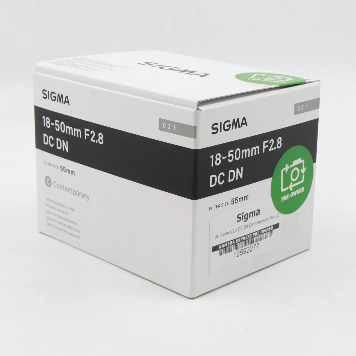 Sigma 18-50mm f/2.8 DC DN Contemporary Sony E gebraucht