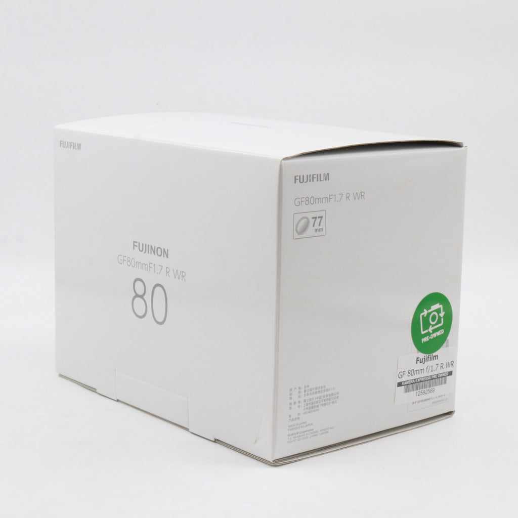 Fujifilm GF 80mm f/1.7 R WR gebraucht