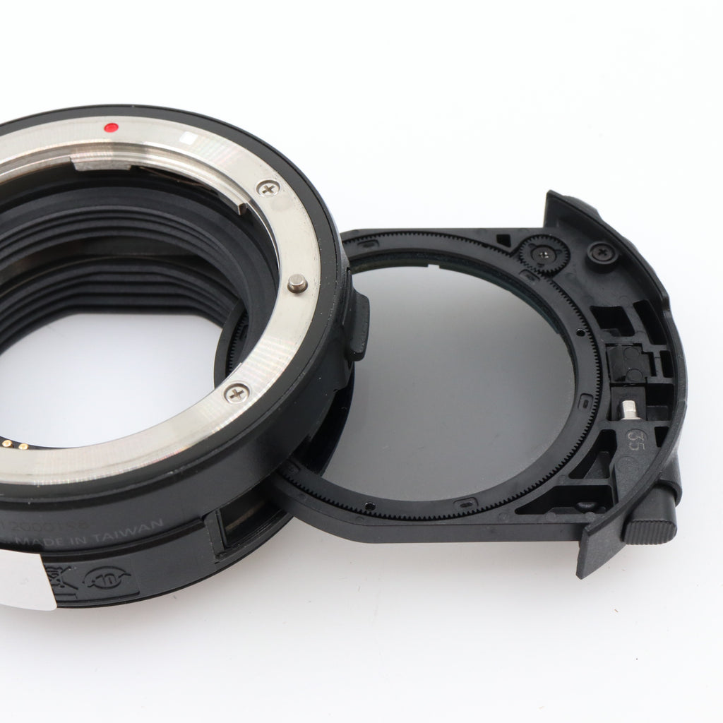 Canon EF - EOS R Bajonettadapter mit Drop-in-Zirkularpolfilter A gebraucht