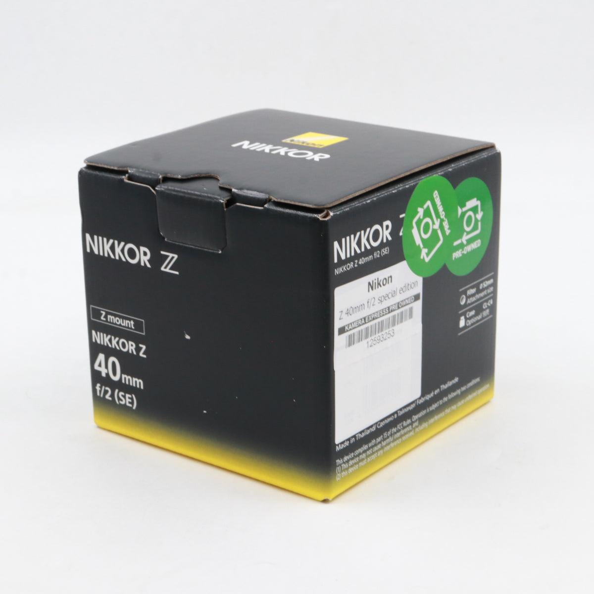 Nikon Z 40mm f/2 Sonderedition gebraucht