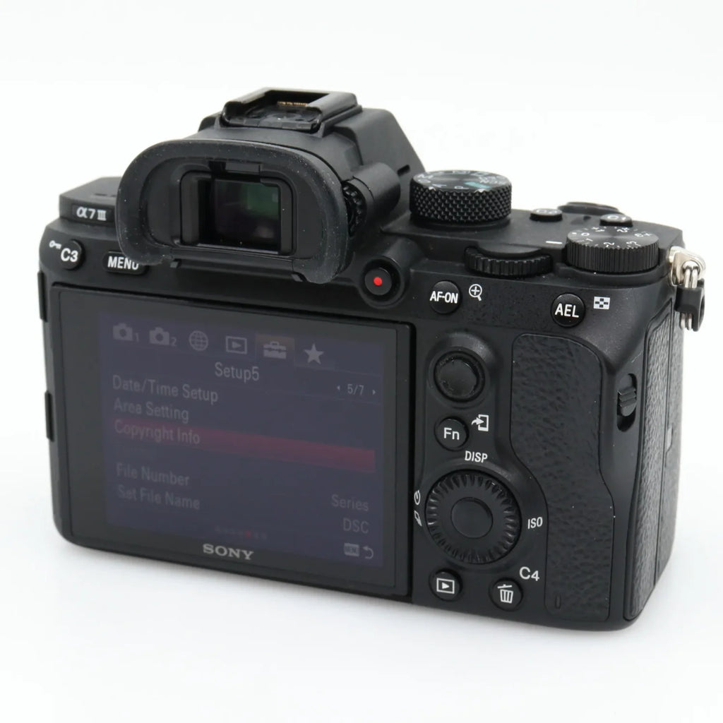 Sony A7 III body used