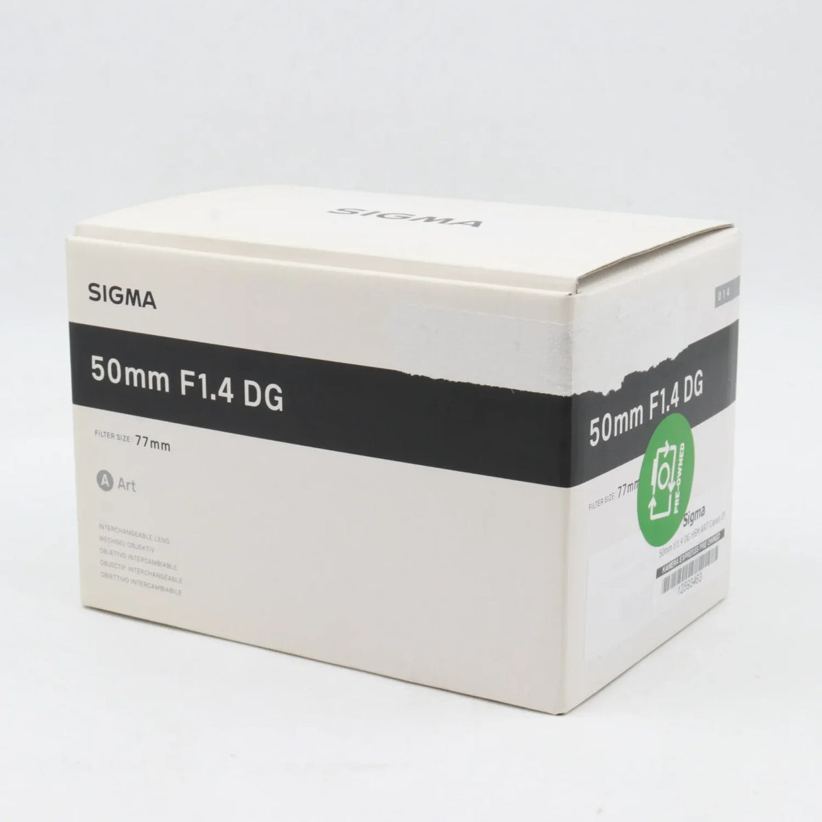 Sigma 50mm f/1.4 DG HSM ART Canon EF used