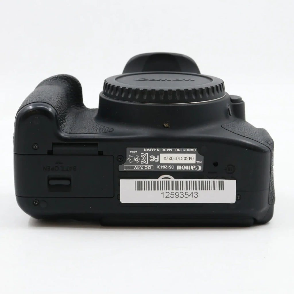 Canon EOS 700D body used