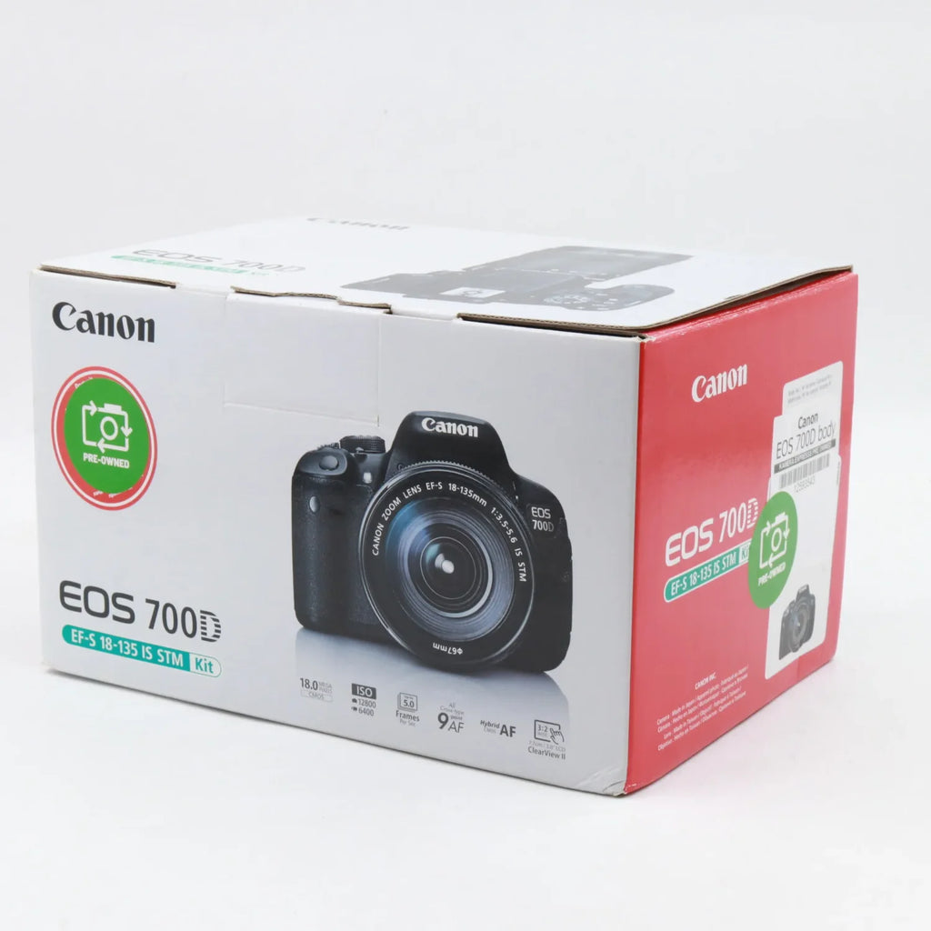 Canon EOS 700D body used