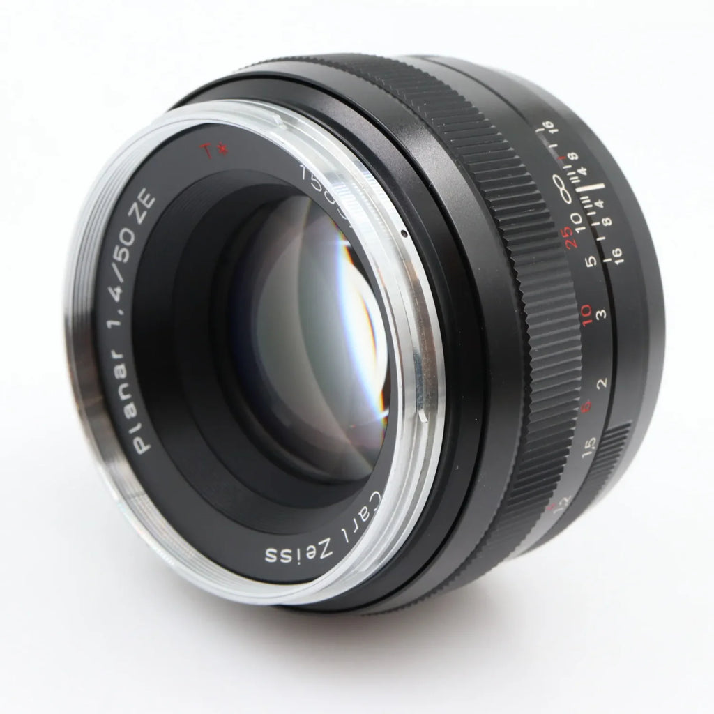 Zeiss 50mm f/1.4 Planar T* ZE Canon used