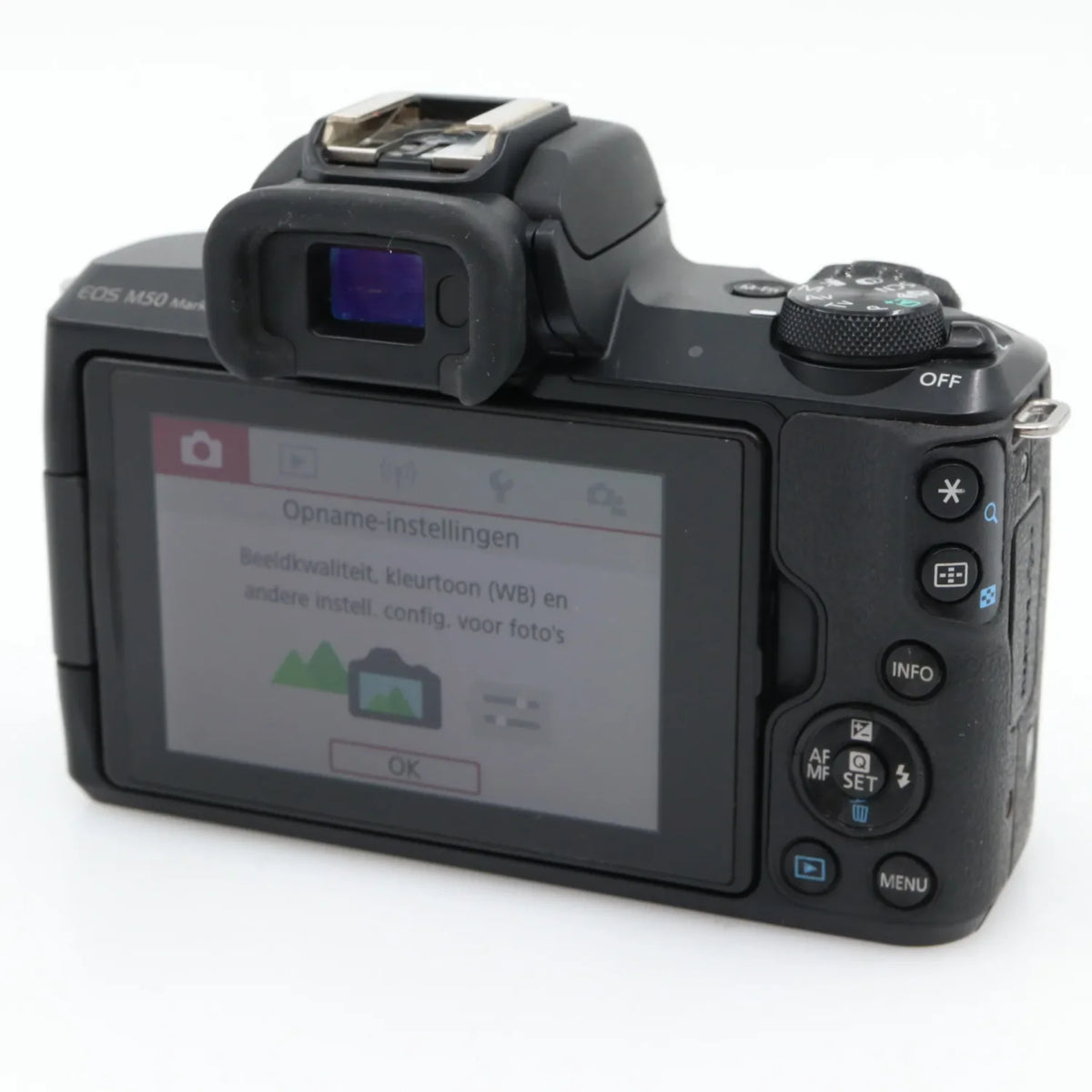 Canon EOS M50 mark II body used