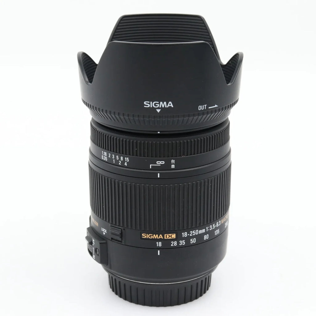 Sigma 18-250mm f/3.5-6.3 DC Macro OS HSM Canon used