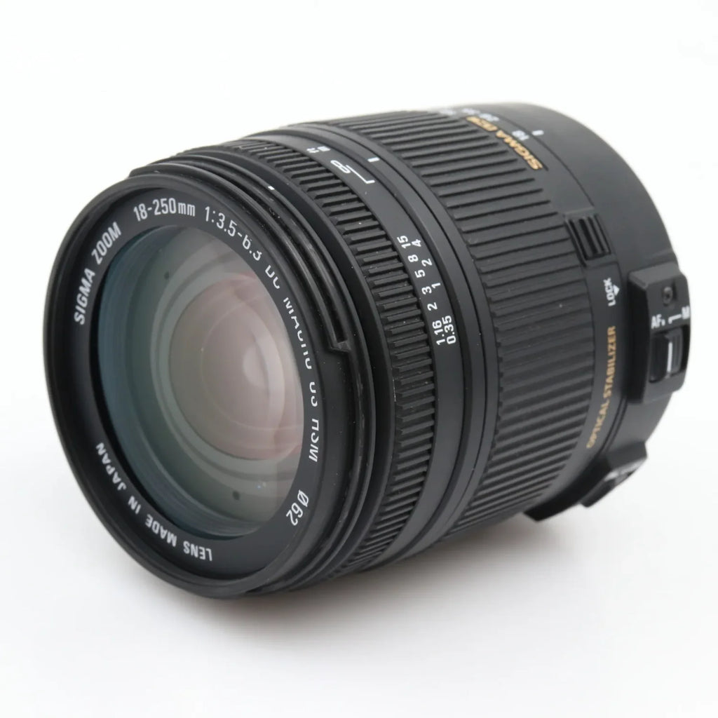 Sigma 18-250mm f/3.5-6.3 DC Macro OS HSM Canon used