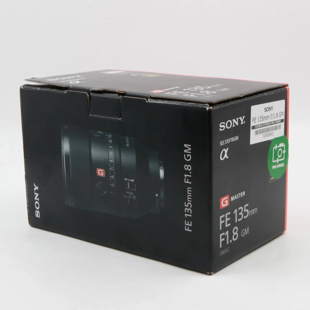 Sony FE 135mm f/1.8 GM used