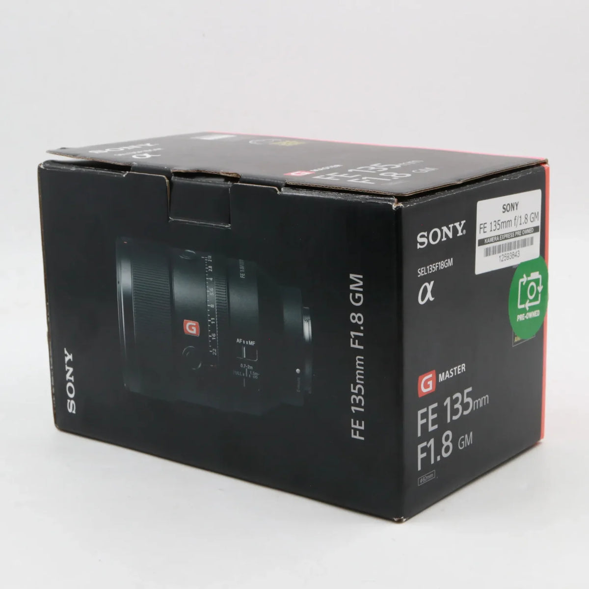Sony FE 135mm f/1.8 GM used