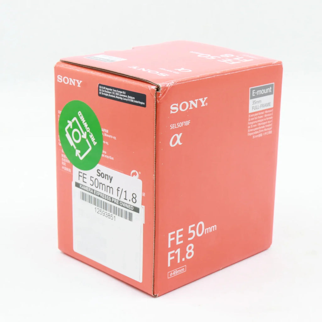 Sony FE 50mm f/1.8 used